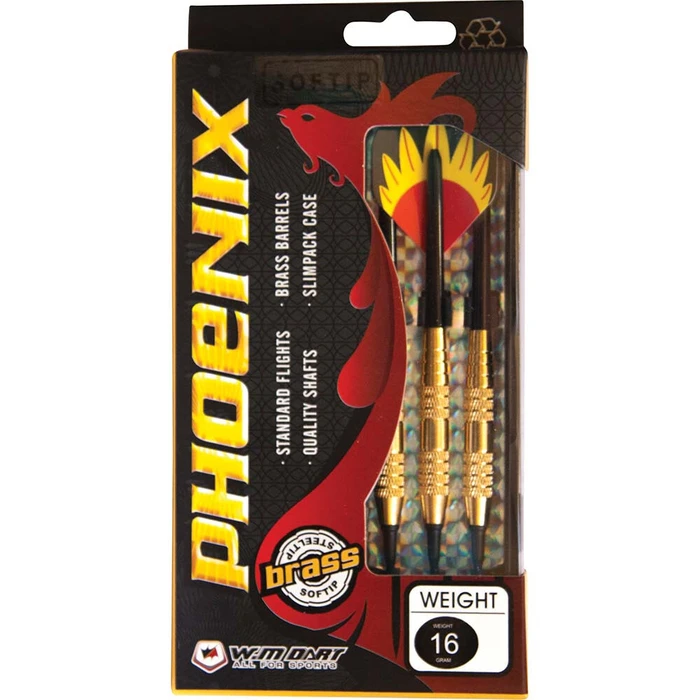 Βελάκια Win Max Phoenix Σετ με μαλακή μύτη, 16gr