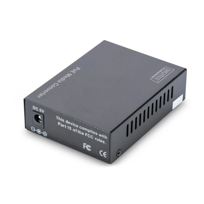 Μετατροπέας Digitus Gigabit PoE Singlem.Media RJ45/SC SM PSE