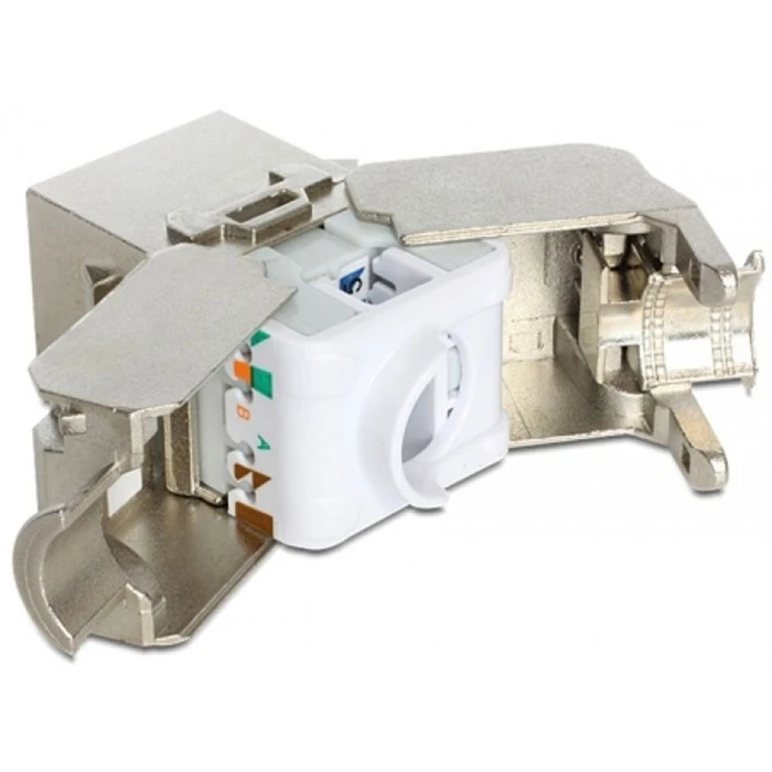 Αντάπτορας Delock RJ45 to LSA Cat.6A STP Modul