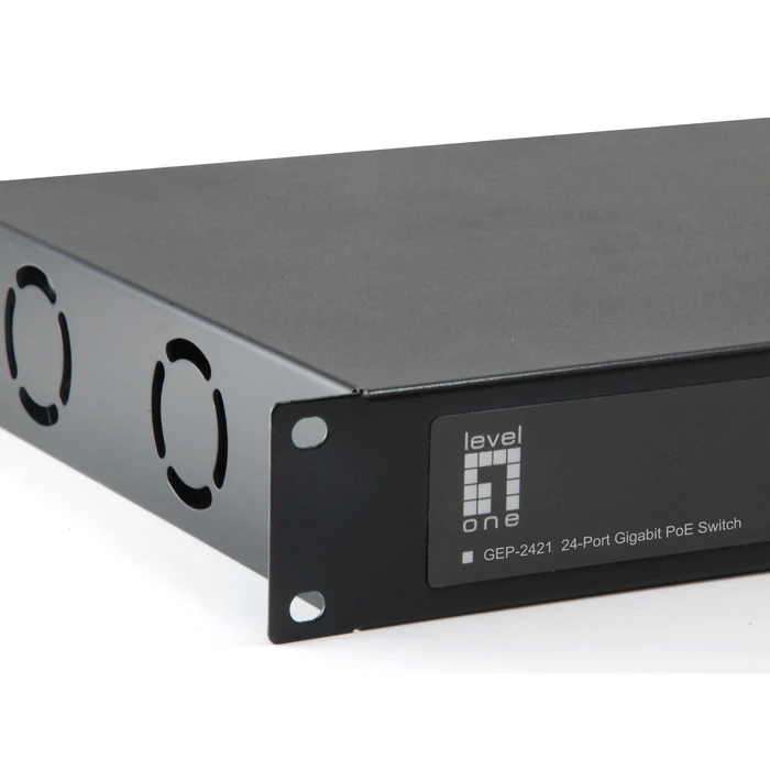 Network Switch 24-port LevelOne GE GEP-2421W630 630W PoE