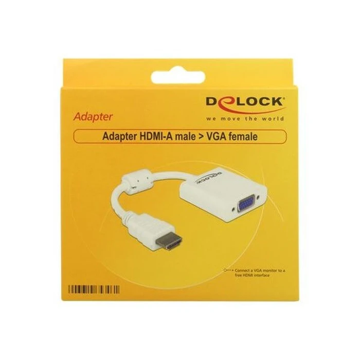 Αντάπτορας Delock HDMI to VGA White