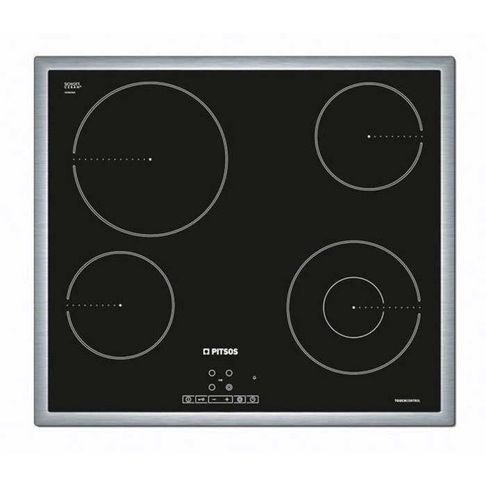 Ηλεκτρικές Εστίες Κεραμικές Pitsos Crs645t06 Inox