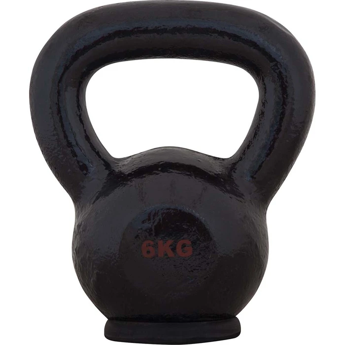 Kettlebell Εμαγιέ με λαστιχένια βάση 6kg
