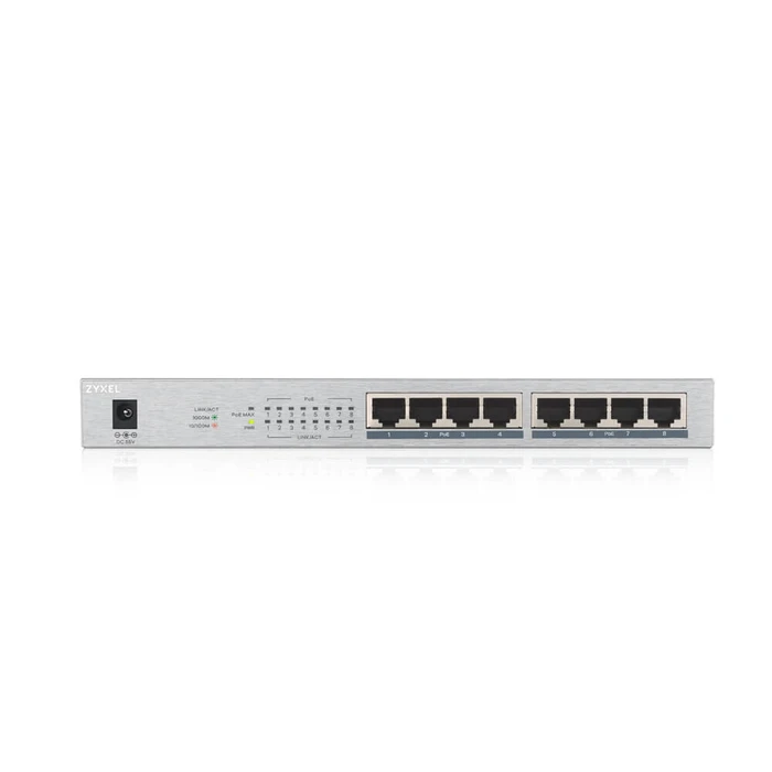 Network Switch 8-port ZyXEL GS1008 PoE+