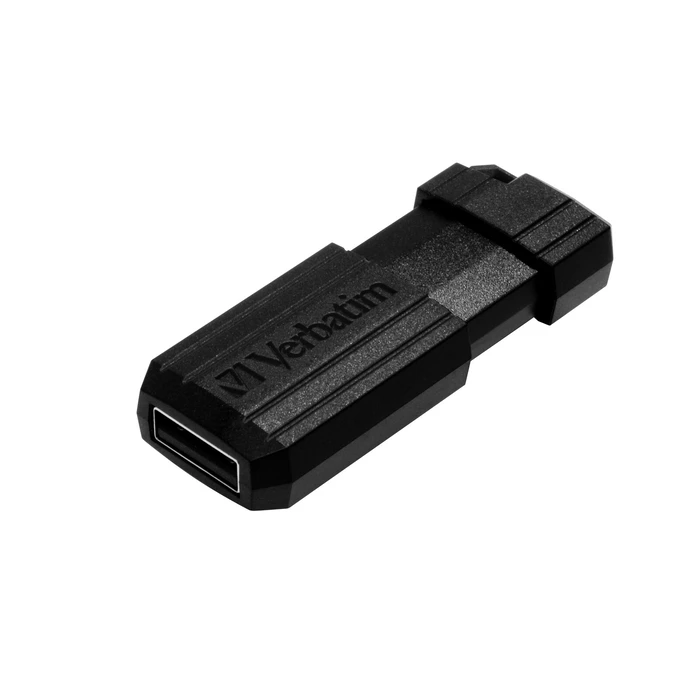 USB Flash 64GB Verbatim 2.0 Pin Stripe Black