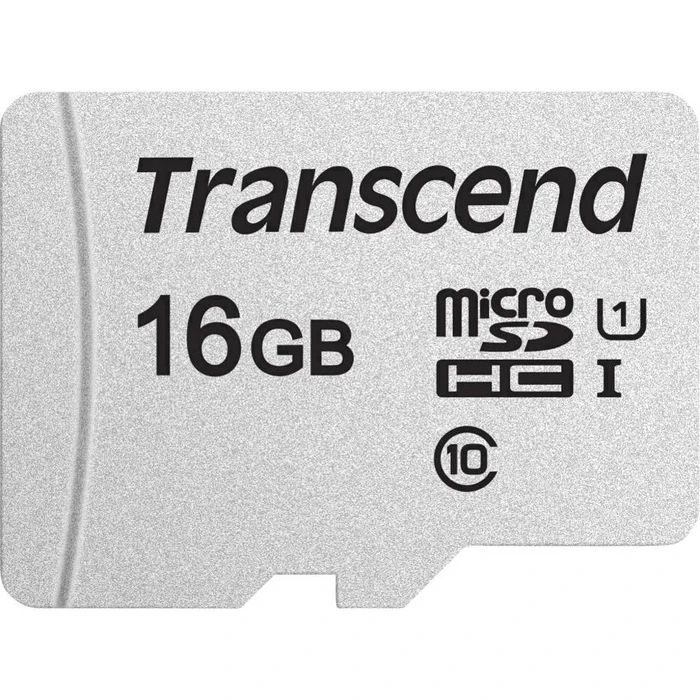 Κάρτα Μνήμης Micro-SDHC 16GB Transcend USD300S-A w/Adapter