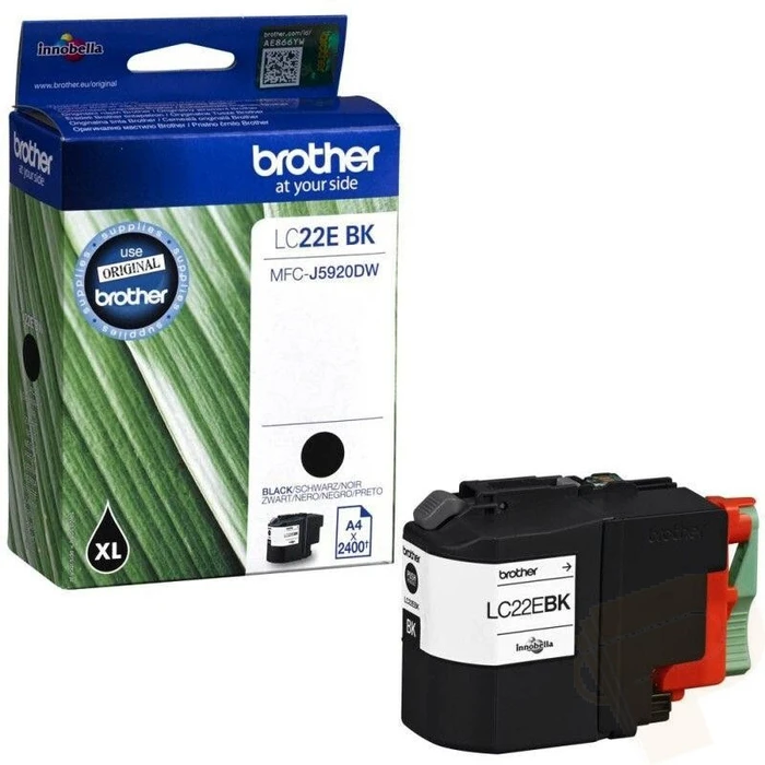 Μελάνι Brother Ink LC-22EBK Black