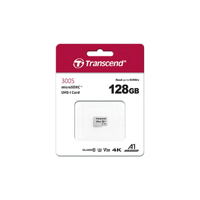 Κάρτα Μνήμης Micro-SDHC 128GB Transcend USD300S-A w/Adapter