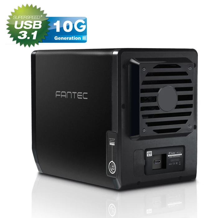 Θήκη Για Σκληρούς Δίσκους Fantec QB-35U31 4x3,5 USB 3.1