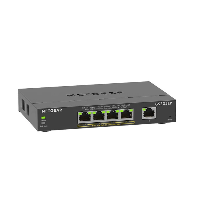 Network Switch NETGEAR 5x GE GS305EP-100PES