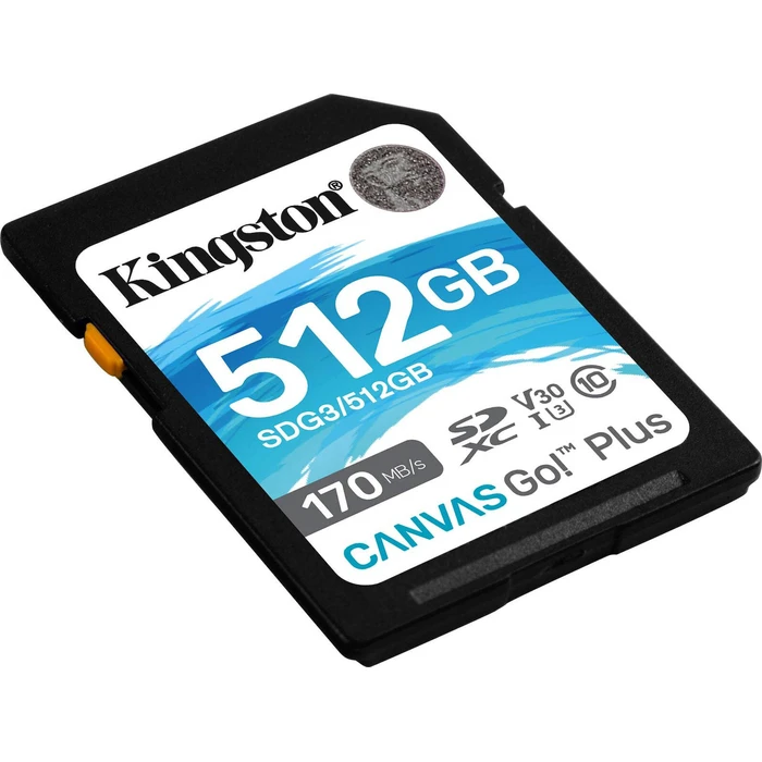 Κάρτα Μνήμης SD 512GB Kingston Canvas Go Plus