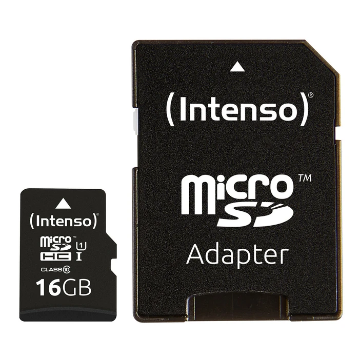 Κάρτα Μνήμης Micro-SDHC 16GB Intenso UHS-I