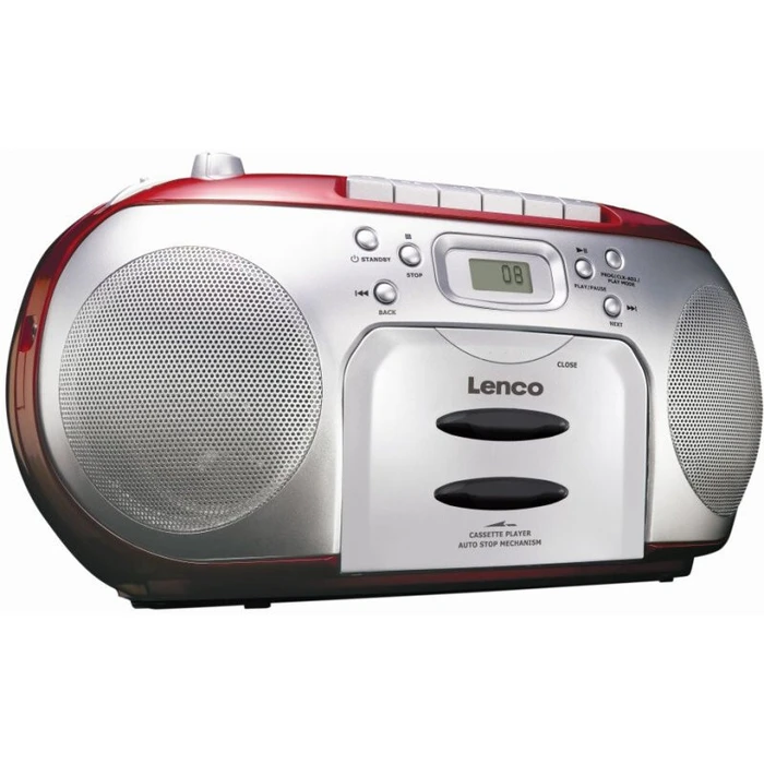 Ραδιόφωνο CD Player Lenco SCD-420 Red