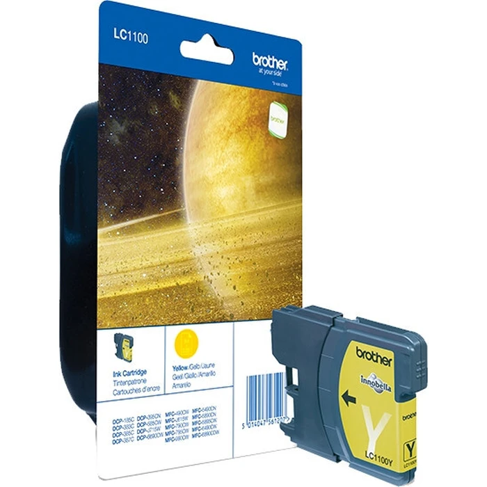 Μελάνι Brother Yellow LC1100Y