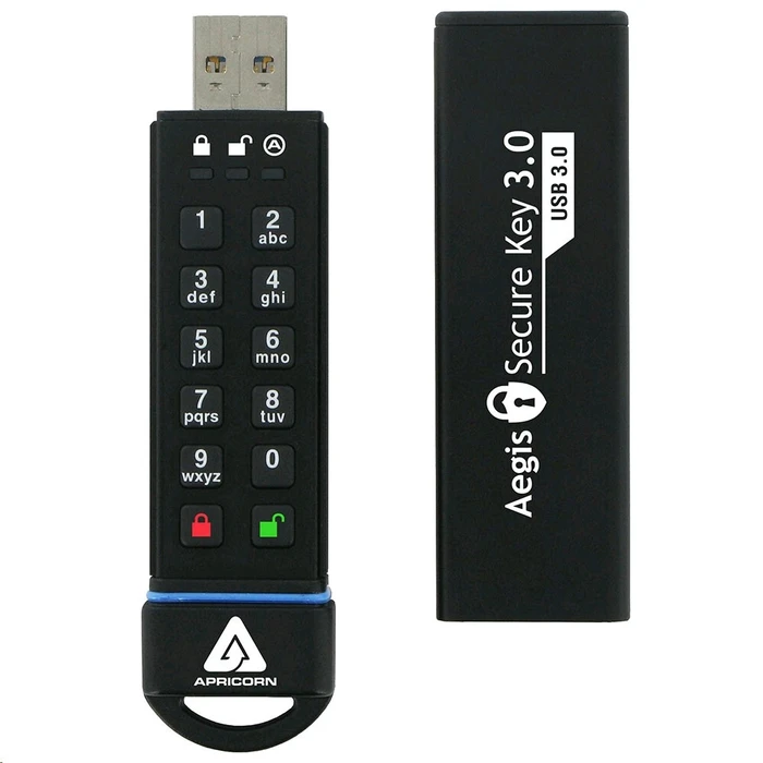 USB Flash 16GB Apricorn SecureKey S-USB 3.0