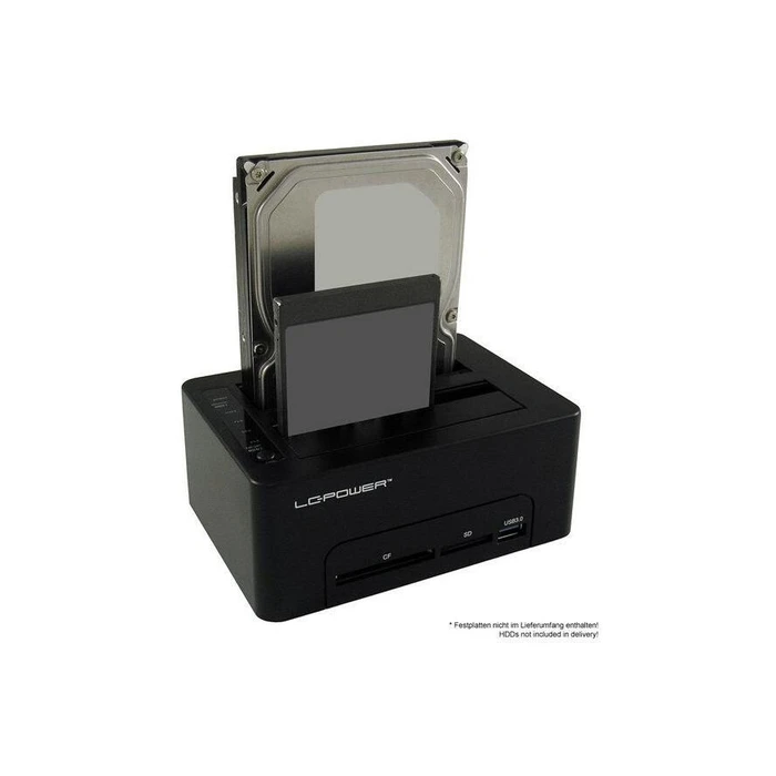 Docking Station LC-Power USB 3.0 2-Bay 2,5"/3,5"