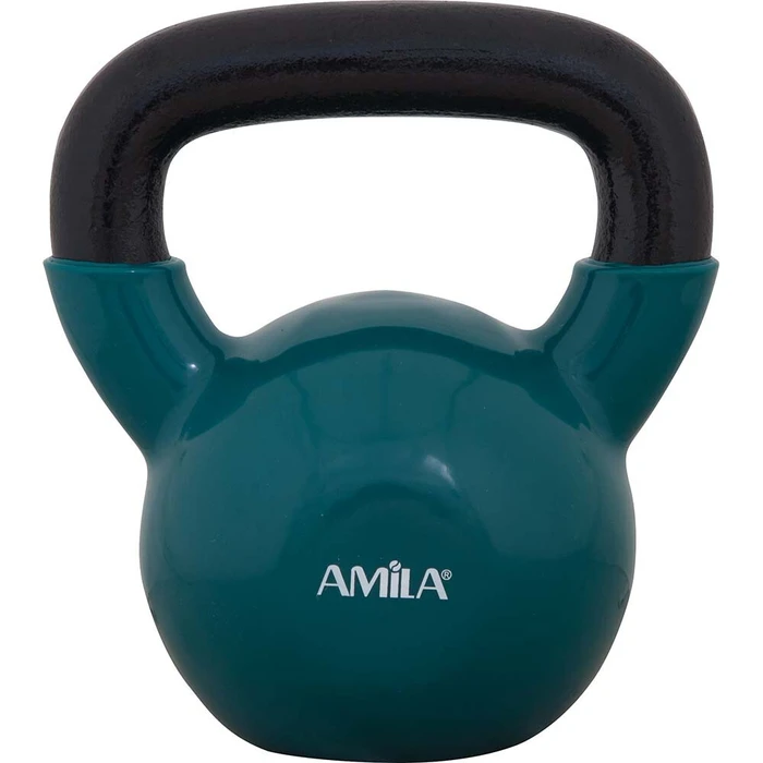Kettlebell με επένδυση Βινυλίου 12kg (πράσινο)