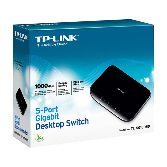 Network Switch TP-Link 5x GE TL-SG1005D V8.0