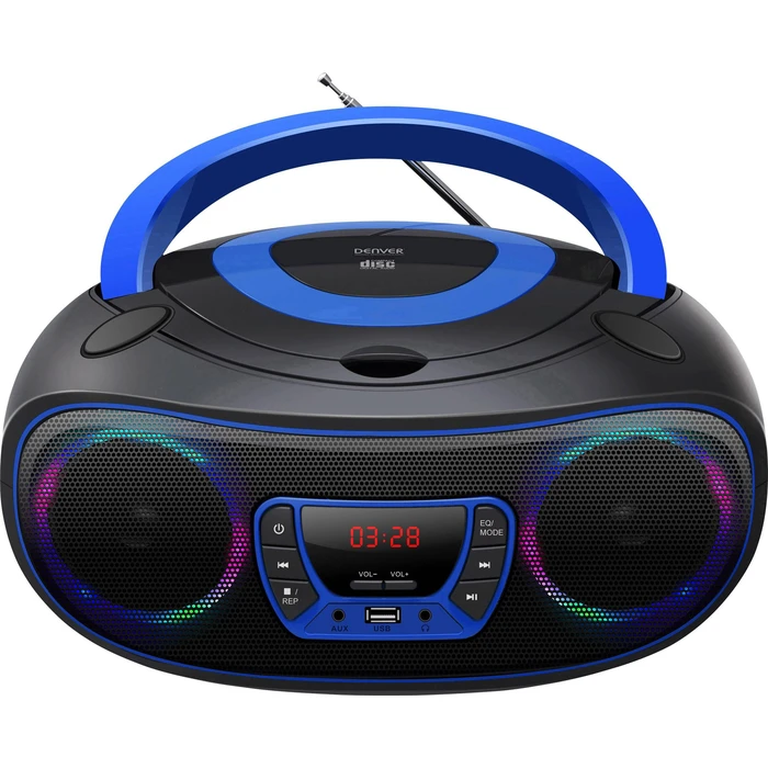 CD/Mp3 Player Denver Tcl-212bt Blue