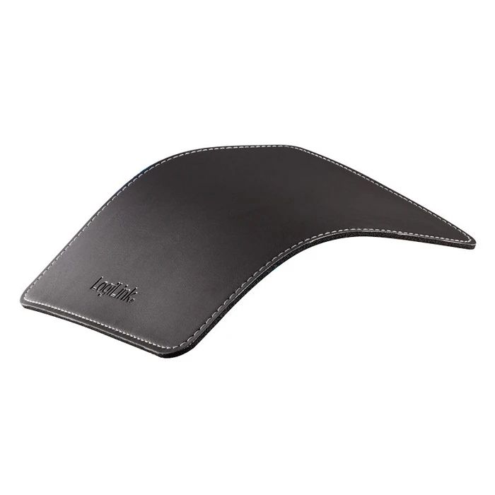 Mousepad LogiLink Leather Design Black
