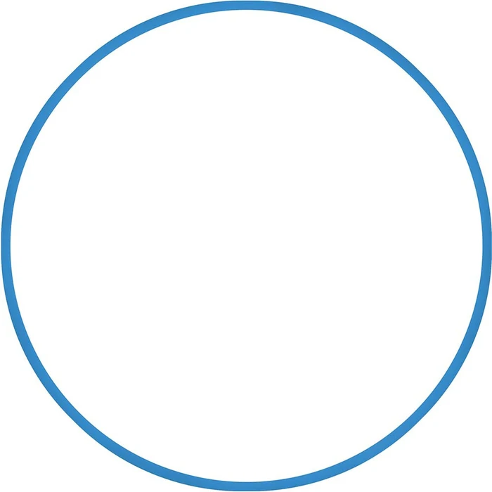 Στεφάνι Ρυθμικής 80cm - Φ19mm - 330gr, Μπλε