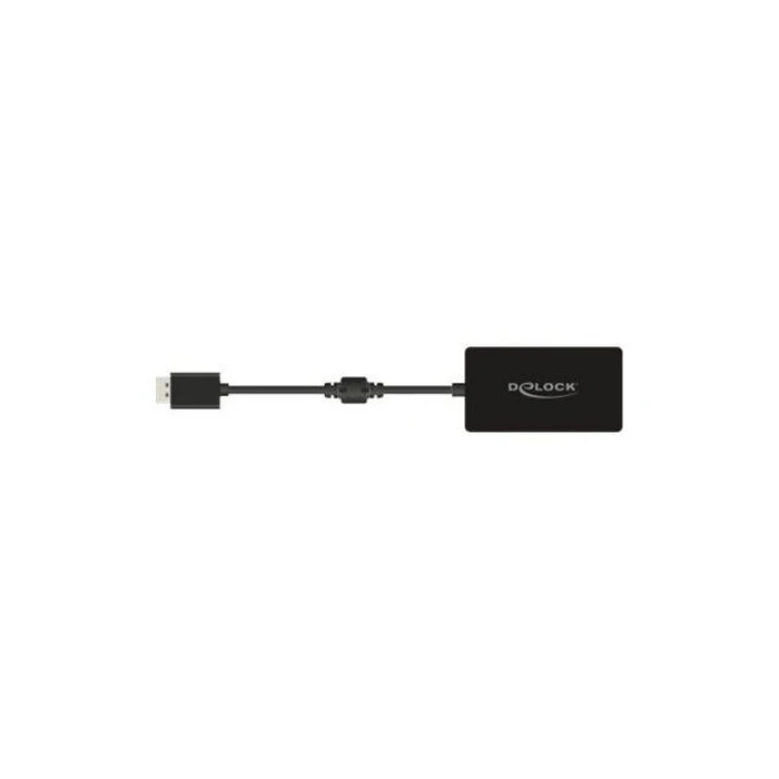 Αντάπτορας Delock DP to VGA/HDMI/DVI M/F Black