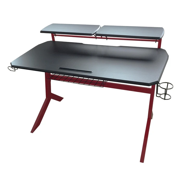 Γραφείο Gaming LC-Power Black/Red Carbon