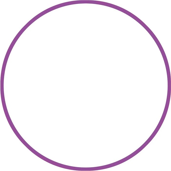 Στεφάνι Ρυθμικής 70cm - Φ19mm - 280gr, Μωβ