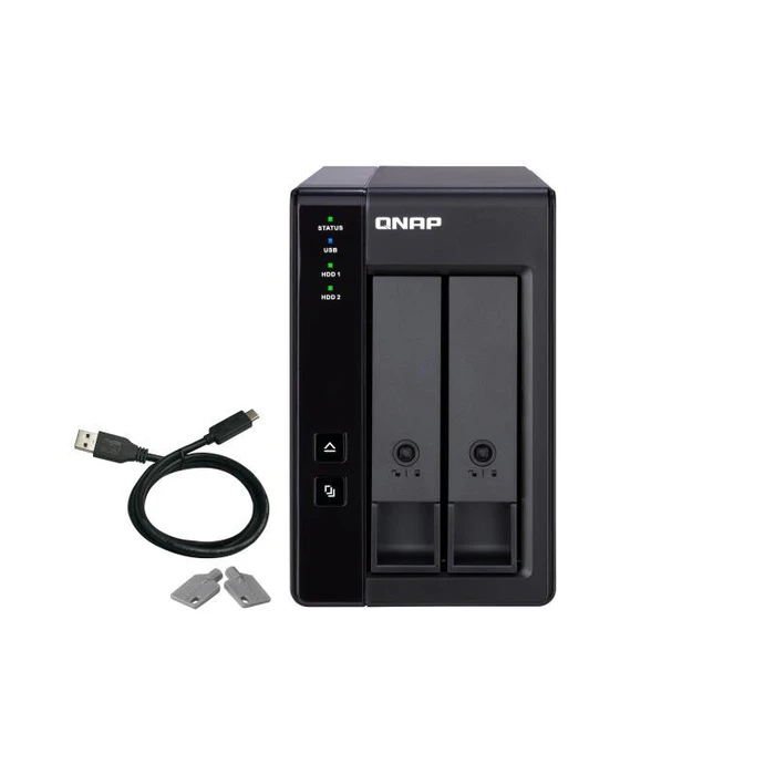 Θήκη για Σκληρό Δίσκο QNAP TR-002 storage drive Black