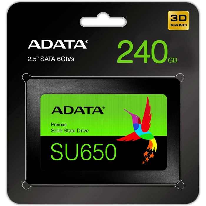 Σκληρός Δίσκος SSD 240GB Adata SU650