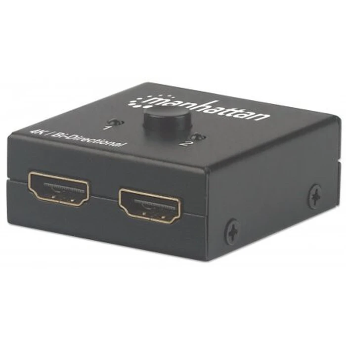Splitter Manhattan 4K bi-direktionaler 2-Port HDMI Passive