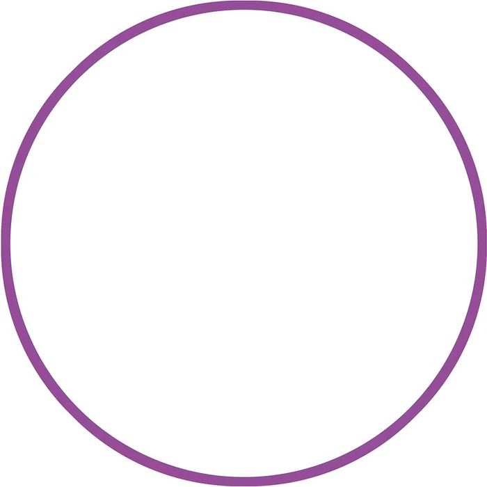 Στεφάνι Ρυθμικής 80cm - Φ19mm - 330gr, Μωβ