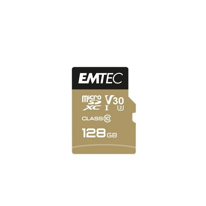 Κάρτα Μνήμης microSDXC 128GB Emtec CL10 Speedin V30 A1 4K