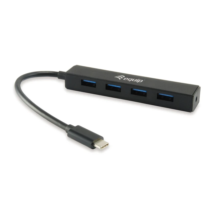 USB Hub Equip 3.1-C USB 3.0, 4Port, Black