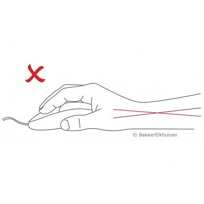 Ποντίκι Ενσύρματο Bakker Evoluent 3 Vertical USB