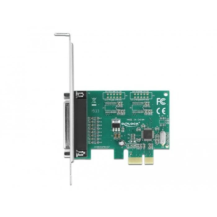 Controller Delock PCI Express Card to 1x parallel ink.low profile Slotblec