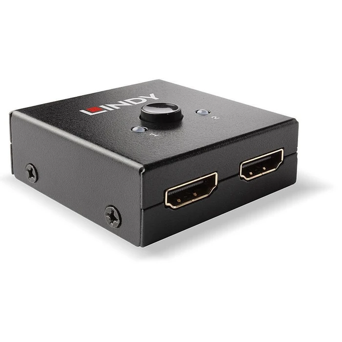 KVM Switch Lindy 2 Port HDMI 18G Bi-Directional