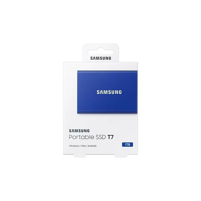 Εξωτερικός Σκληρός Δίσκος 1TB Samsung SSD T7 USB3.2 Gen.2 Indigo Blue