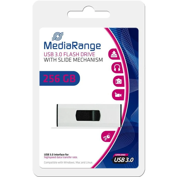 USB Flash 256GB MediaRange USB 3.0