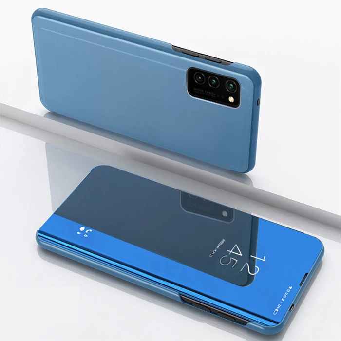 Smart Clear View Case for Samsung S20 Ultra/ S20 Ultra 5G blue