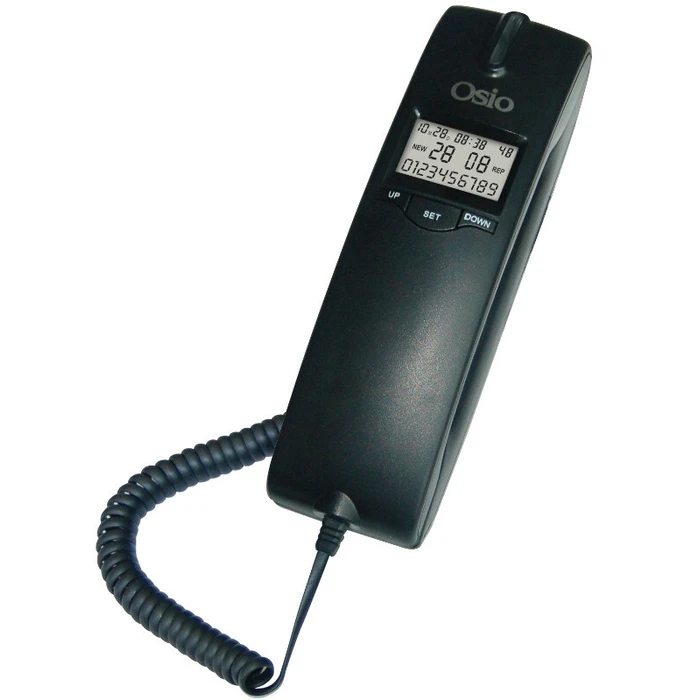 Ενσύρματο Τηλέφωνο Osio OSW-4650B Μαύρο
