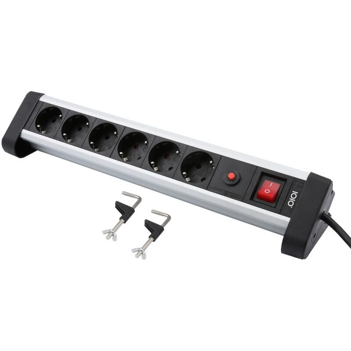 Πολύπριζο Ασφαλείας Olympia IOIO SL 2625S 6 θέσεων