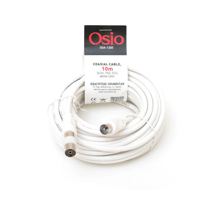Καλώδιο Κεραίας Osio OSK-1350 male to female , 10m