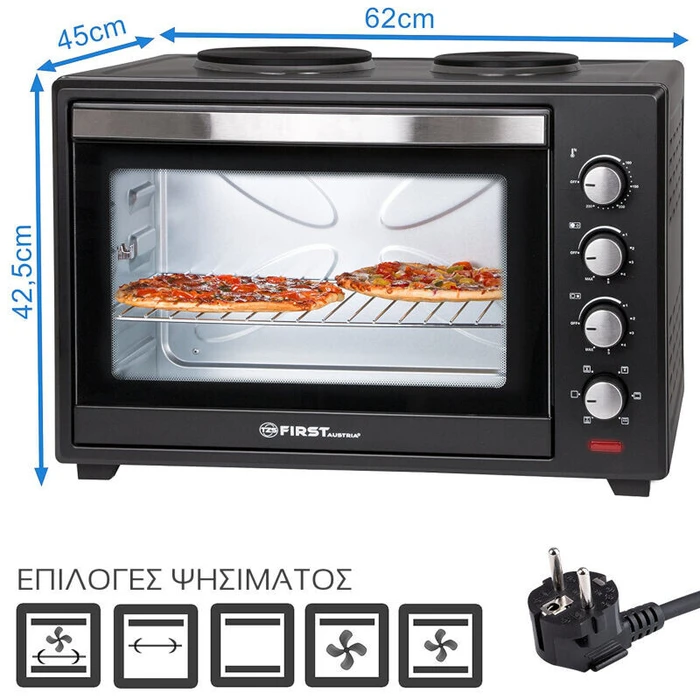 Φουρνάκι First Austria 60L 3400W