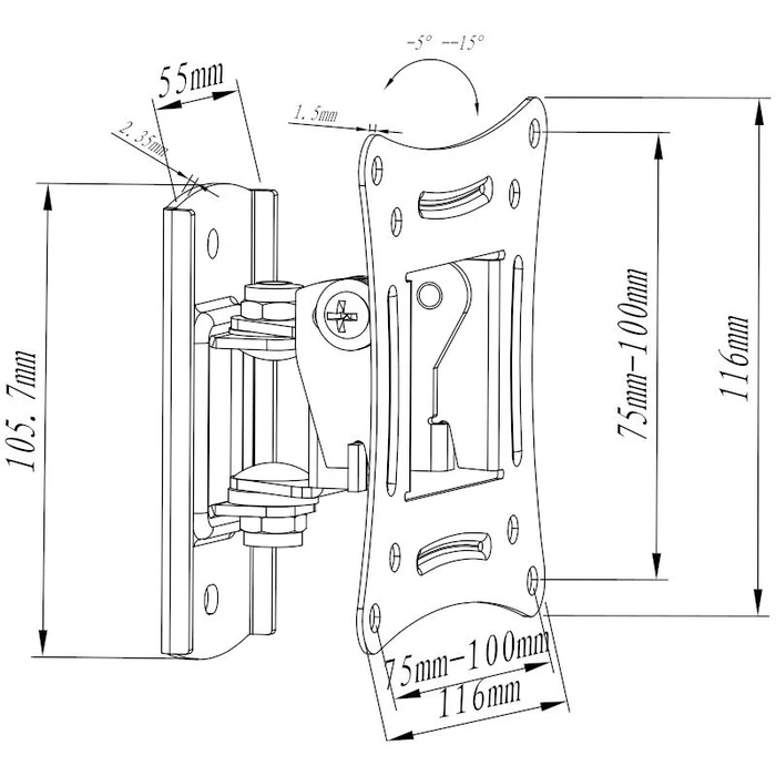 Βάση Τηλεόρασης Osio OSM-1027