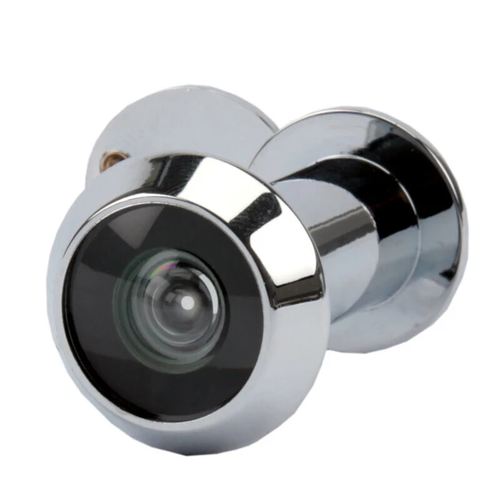 Πανοραμικό Ματάκι Πόρτας Ασημί Olympia S 10