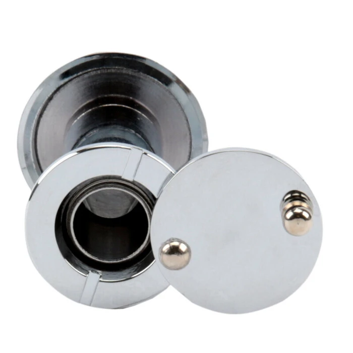 Πανοραμικό Ματάκι Πόρτας Ασημί Olympia S 10