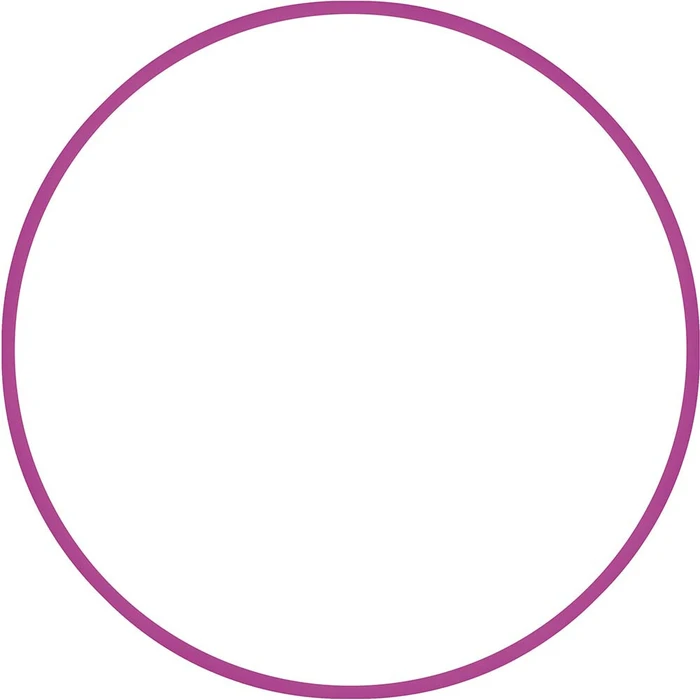 Στεφάνι Ρυθμικής 60cm - Φ18mm - 155gr, Φούξια