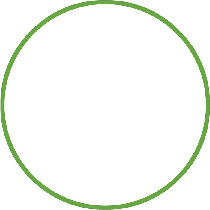 Στεφάνι Ρυθμικής 76cm - Φ18mm - 185gr, Πράσινο