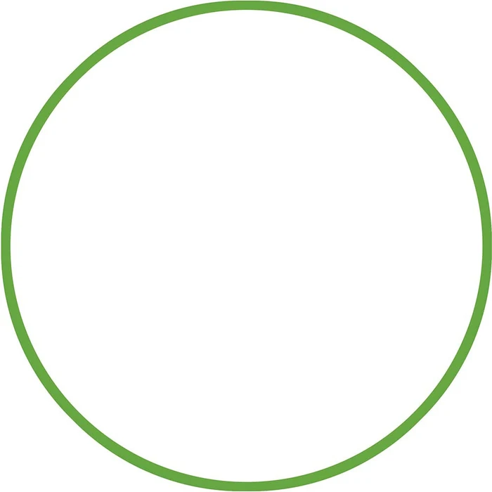 Χούλα-Χουπ 60cm - Φ18mm - 120gr, Πράσινο